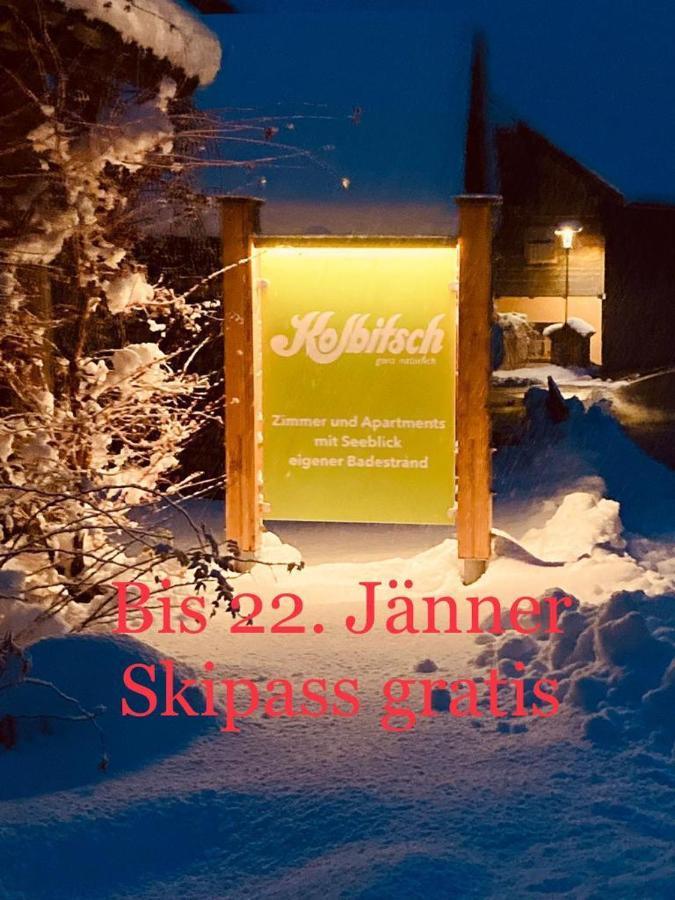 Kolbitsch Am Weissensee Ein Seeblick Der Verzaubert Inklusive Premiumcard Bagian luar foto